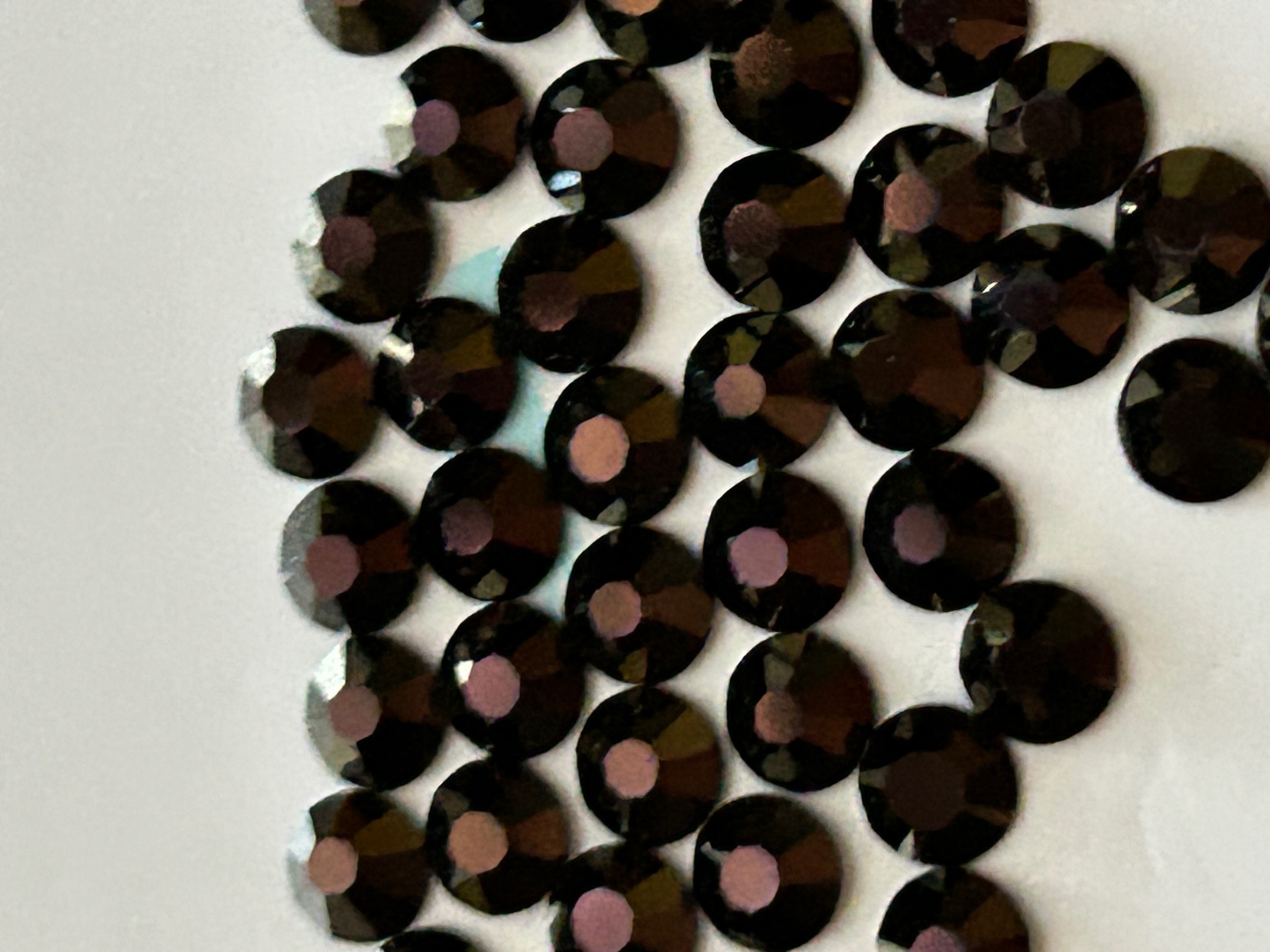72 pieces 20ss JET ODYSSEY Preciosa Maxima Rhinestones