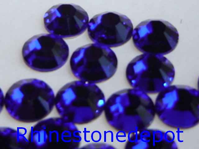 144 pieces 12ss COBALT Preciosa Maxima Rhinestones