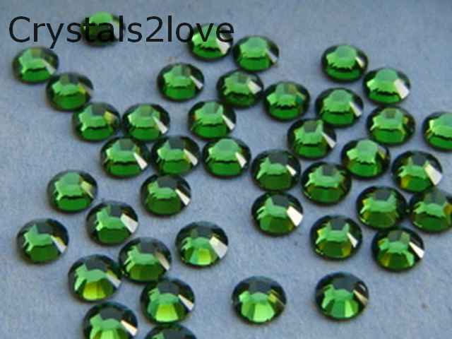 72 pieces 20ss SHAMROCK GREEN Preciosa Maxima Rhinestones