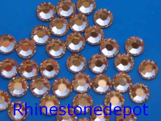 144 pieces 16ss LT PEACH Swarovski Rhinestones