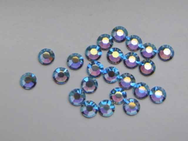 72 pieces 20ss LT SAPPHIRE AB Preciosa Maxima Rhinestones