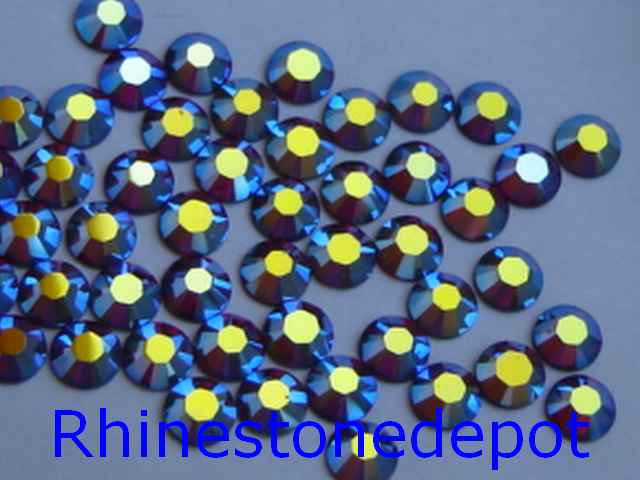 72 pieces 20ss SIAM AB Preciosa Maxima Rhinestones